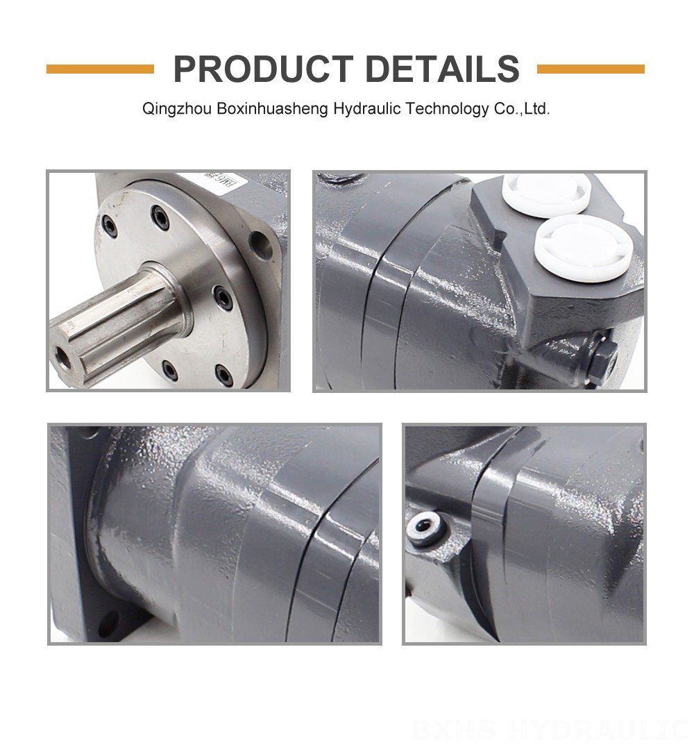 BM6_Cycloid Hydraulic Motor 195 cc/r 150 Lpm Hydraulic Motor detailed image